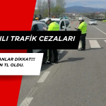 Arabası Olanlar Dikkat!!! Cezası 46 BİN TL oldu. 2025 Yılı trafik cezaları