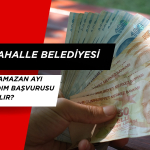 Yenimahalle Belediyesi 2000 tl ramazan ayı para yardım başvurusu nasıl yapılır?