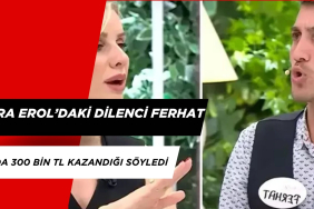 Esra Erol'daki Dilenci  Ferhat Ayda 300 Bin TL Kazandığı Söyledi