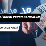 Sıfır Faizli Kredi Veren Bankalar Mart 2025? En Ucuz Kredi Veren Bankalar