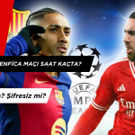 Barcelona-Benfica Maçı Saat Kaçta? Kerem Aktürkoğlu İlk 11'de mi? sorusu  sporseverler için gündem olmuş durumda. Kulüp düzeyinde dünyanın en büyük futbol organizasyonu olan Uefa Şampiyonlar Ligi  bu hafta heyecanlı maçlara sahne olacak