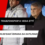 Şenol Güneş Trabzonspor'a Veda Etti. İşte Nedeni!