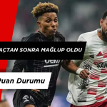 Beşiktaş 5 Maçtan Sonra Mağlup Oldu. İşte Yeni Puan Durumu