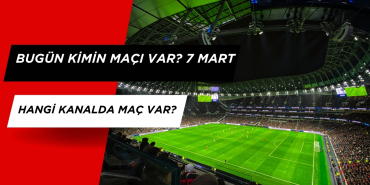 Bugün Kimin Maçı var?