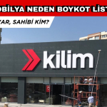 Kilim Mobilya Neden Boykot Listesinde? Kaç Şubesi Var?