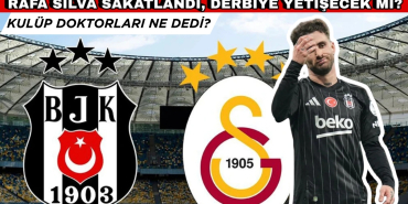 Rafa Silva Sakatlandı! Galatasaray Derbisine Yetişecek mi?