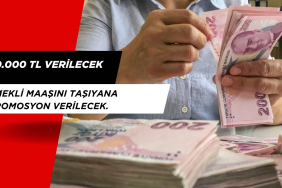 Emekli maaşını taşıyana promosyon verilecek. 20.000 TL Verilecek