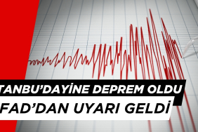 Son Dakika: İstanbul’da Yine Deprem Oldu, AFAD'dan Uyarı Geldi!