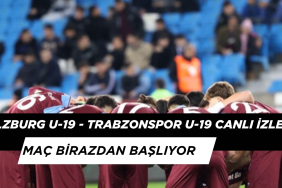 Salzburg U-19 - Trabzonspor U-19 Canlı İzle