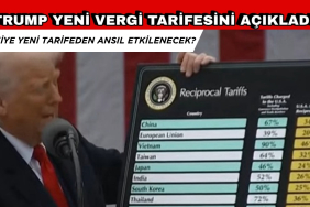 Trump Yeni Gümrük Tarifesini Açıkladı. Trump'ın Vergi Tarifeleri Türkiye'yi Etkiler mi?