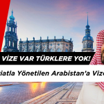 AB’den Suudi Arabistan’a Vize Muafiyei: Araplara Var Türklere Yok!