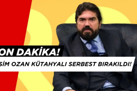 Son Dakika! Rasim Ozan Kütahyalı Serbest Bırakıldı