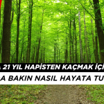 Bursa'da 21 Yıl Hapisten Kaçmak İçin Ormanda Bakın Nasıl Hayata Tutunmuş