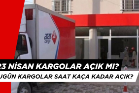 23 Nisan Kargolar Açık mı? Bugün Kargolar Saat Kaça Kadar Açık?
