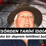 Prof. Dr. Şener Üşümezsoy'dan Tarihi İddia: 'Artık başka bir deprem tehlikesi bulunmuyor'