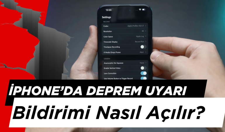 iPhone’da Deprem Uyarı Bildirimi Nasıl Açılır? Apple’ın Erken Deprem Uyarı Sistemi Açma