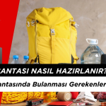 Deprem Çantası Nasıl Hazırlanır? Deprem Çantasında Bulanması Gerekenlerin Listesi