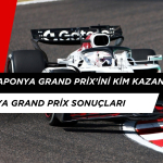 Formula 1 Japonya Grand Prix’sinİ Kim Kazandı? İşte Japonya Grand Prix Sonuçları!
