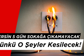Mersin 5 Gün Sokağa Çıkamayacak Çünkü O Şeyler Kesilecek!