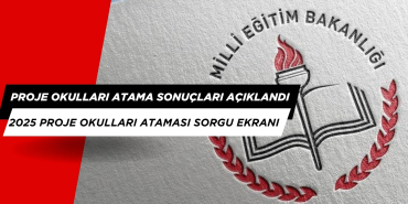 2025 Proje Okulları Atamaları Sonuçları Açıklandı. İşte Proje Okulları Atama Sorgu Ekranı