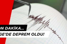 Son Dakika... Ege'de Deprem Oldu!