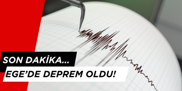 Son Dakika... Ege'de Deprem Oldu!