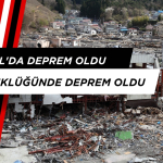 İstanbul'da 6,2 Büyüklüğünde deprem oldu