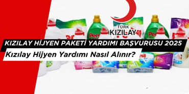 Kızılay Hijyen Paketi Yardımı Başvurusu 2025, Kızılay Yardımı Başvuru Formu
