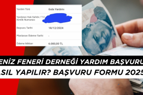 6 Bin Lira Gıda Yardımı Başvuru Formu 2025, Gıda Yardımı Nasıl ve Nereden Alınır?