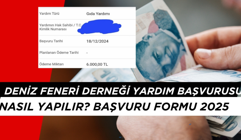 6 Bin Lira Gıda Yardımı Başvuru Formu 2025, Gıda Yardımı Nasıl ve Nereden Alınır?