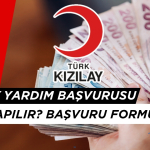 Kızılay Yardım Başvurusu Nasıl Yapılır 2025? Kızılay Kurban Eti Yardım Başvuru Formu