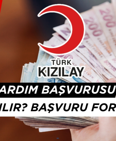 Kızılay Yardım Başvurusu Nasıl Yapılır 2025? Kızılay Kurban Eti Yardım Başvuru Formu
