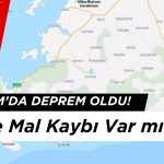 Son Dakika! Bodrum'da Deprem Oldu!