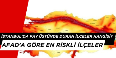 İstanbul'da Fay Üstünde Duran İlçeler Hangisi? İşte O İlçeler Belli Oldu!
