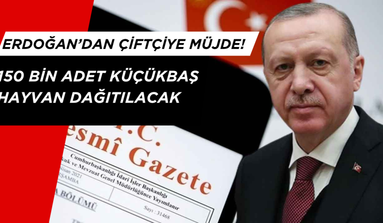 "Kırsalda Bereket, Küçükbaşa Destek"