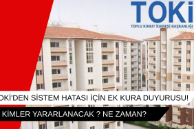 tokiden sistem hatası için ek kura duyurusu