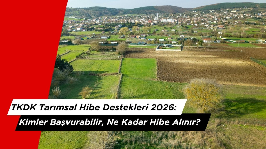 TKDK Tarımsal Hibe Destekleri 2026: