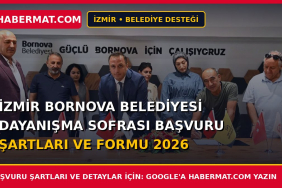 İzmir Bornova Belediyesi Dayanışma Sofrası Başvuru Şartları ve Formu 2026