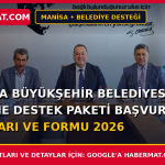 Manisa Büyükşehir Belediyesi Eğitime Destek Paketi Başvuru Şartları ve Formu 2026