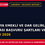 Sakarya Emekli ve Dar Gelirli Su Faturası Başvuru Şartları ve Formu 2026
