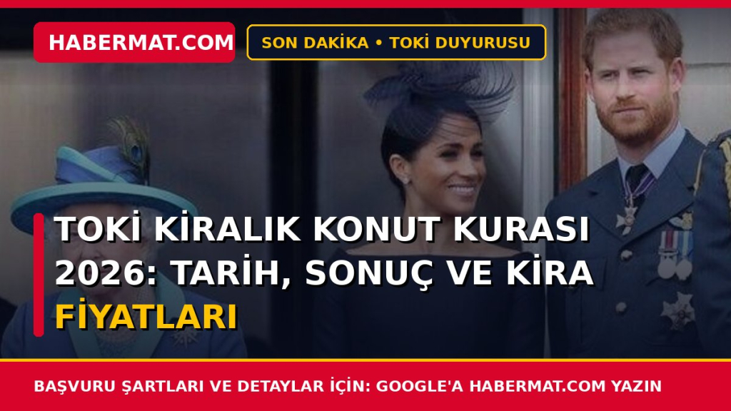 TOKİ Kiralık Konut Kurası 2026: Tarih, Sonuç ve Kira Fiyatları