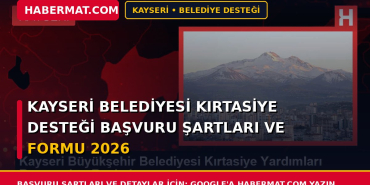 Kayseri Belediyesi Kırtasiye Desteği Başvuru Şartları ve Formu 2026