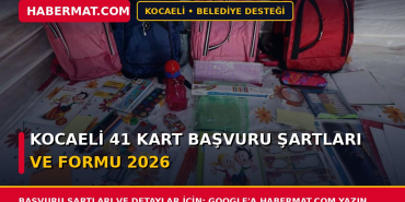 Kocaeli 41 Kart Başvuru Şartları ve Formu 2026