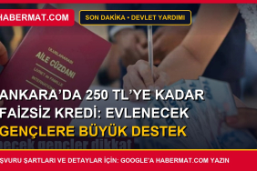 Ankara’da 250 TL’ye Kadar Faizsiz Kredi: Evlenecek Gençlere Büyük Destek