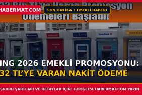 ING 2026 Emekli Promosyonu: 32 TL’ye Varan Nakit Ödeme