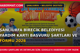 Şanlıurfa Birecik Belediyesi Yardım Kartı Başvuru Şartları ve Formu 2026
