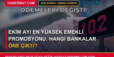 Ekim Ayı En Yüksek Emekli Promosyonu: Hangi Bankalar Öne Çıktı?