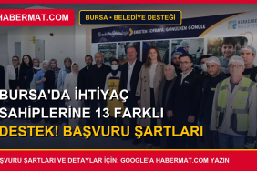 Bursa'da ihtiyaç sahiplerine 13 farklı destek! Başvuru şartları açıklandı