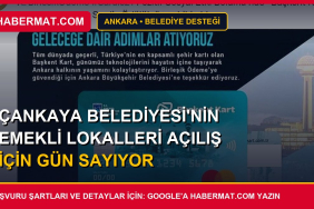 Çankaya Belediyesi'nin Emekli Lokalleri açılış için gün sayıyor
