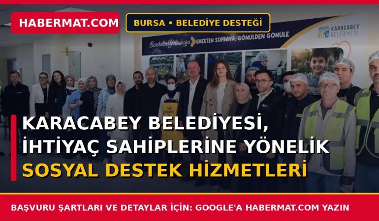 Karacabey Belediyesi, İhtiyaç Sahiplerine Yönelik Sosyal Destek Hizmetleri Sağlıyor.